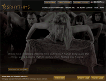 Tablet Screenshot of 5rhythms.com